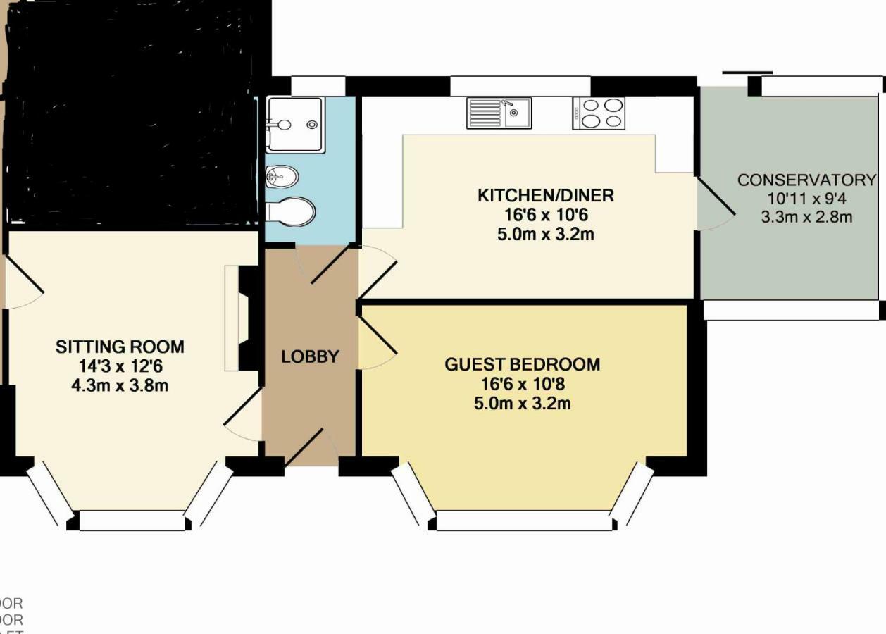 שפילד Fernbank Suite מראה חיצוני תמונה